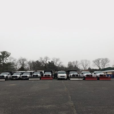 snow plowing