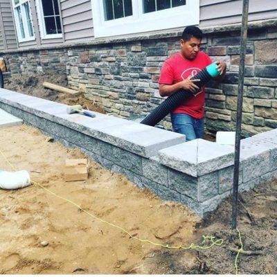 Paver Installation Brick